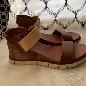 Mia Platform Heel women’s sandal Brown size 7,8,9,10,or 11 various